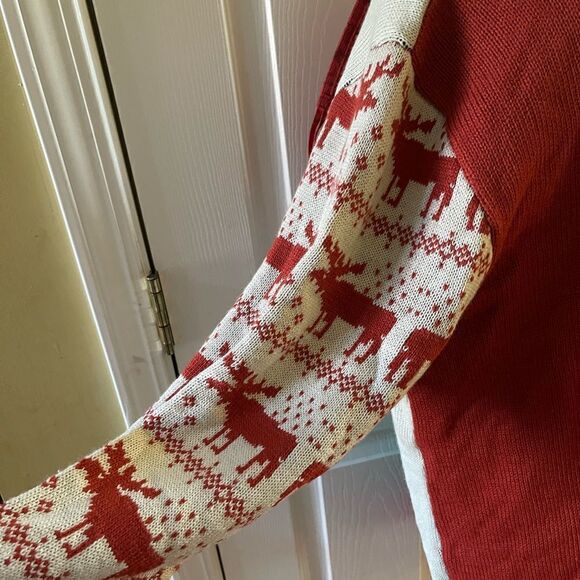 Home Alone Ugly Christmas Sweater Beige,red,green &Black size S/M Adult - Picture 5 of 9